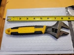 Stanley 8" Adjustable Wrench 90-948 Control Grip Great Shape. Fixed Price $18.00.