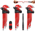 30PC Hex Torx Key Set Ball End Wrench Grip Handle Extension Bar S2 Mm Inch. Fixed Price $49.99.