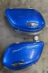 98-04 Kawasaki VN1500 Vulcan Nomad Saddlebag Luggage Cases Set With Key Gas Cap. Fixed Price $150.00.