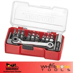 Teng Tools Mixed Screwdriver Bit Set With Ratchet And Belt Clip Pieces TJ1429. Fixed Price $58.60.