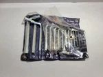 Globemaster Hex Key Wrench Set 15PC Chrome Vanadium Steel Silver 5980 Sae. Fixed Price $14.99.