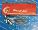 Snap On C15B 8PC Sae Standard Allen/hex Key Wrenches Usa Good 8/10. Fixed Price $2039.85.