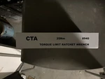Cta Tools 8940 - 3/ 8" Dr. Torque Limit Ratchet Wrench. Fixed Price $60.00.