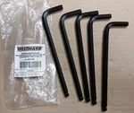 5 Piece Lot Pack 8MM Ball Drive 6" Hex Allen Key Wrench Westward. Fixed Price $14.99.