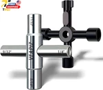 2PCS 4 Way Sillcock Water Key Heavy Duty Utility For Faucet Hose Bib. Fixed Price $10.57.