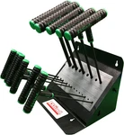 Eklind 68992 Power-t Handle Torx Star Key 11PC Set T6-T50 (9IN Shaft) W/ Stand. Fixed Price $91.84.