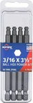 Mayhew 19520-4 3/16" 3.5" Sae Ball Hex Power Bit, Pack 1EA. Fixed Price $15.20.