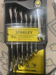 Stanley 7-PIECE 12-POINT Sae Ratcheting Combination Wrench Set New. Fixed Price $29.99.