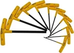 Bondhus 10 Piece T-handle Hex Key Incomplete Set Missing 5/32 13390. Fixed Price $38.50.