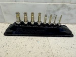 Snap-on 208EFTABMY 8PC 1/4" 3/8" Drive Metric Ball Hex Bit Socket Set Excellent. Fixed Price $129.99.