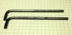 Two 5/32" Hex Keys (allen Wrenches) Alloy Steel - Long Arm Inch/sae Usa. Fixed Price $10.75.