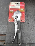 Rare Sears Craftsman Nos 10 Adjustable Locking Wrench 13272 Extreme Grip Jaw. Fixed Price $79.00.