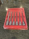 Snap-on 206EFABL Pc Sae Long Ball Hex Driver Set Sealed. Fixed Price $199.95.