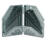 Eclipse 900-038 30 Piece Hex Key Set Sae (fractional) Metric (mm). Fixed Price $63.71.