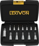 Hex Bit Socket Set, Premium S2 Alloy Steel 13-PIECE Sae 5/64" 9/16" En. Fixed Price $29.95.