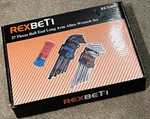 Rexbeti REX005 27 Pieces Ball End Long Arm Wrench Set. Fixed Price $24.99.