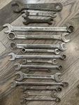 Lot Of 16 Random Sizes, Brands Wrenches Auto Mechanic Husky, Kobalt More. Fixed Price $22.95.