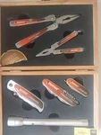 Vintage Sheffield Knife Multi Tool Set Wrench Key Chain Pocket. Fixed Price $145.00.