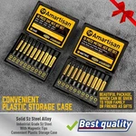 20-PIECE Hex Head Allen Wrench Drill Set, Metric And Sae S2 Steel Bit.... Fixed Price $18.99.