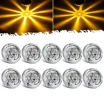 Partsam 10PCS 1.5 Inch Mini Glass Lens Watermelon Lights Patend Pending, Ambe.... Fixed Price $194.41.