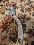 Vintage 8-INCH 200MM Automat Adjustable Speed Wrench Drop Forged Steel Taiwan. Fixed Price $35.00.