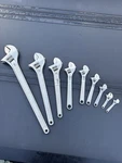 Sears Craftsman Usa 9PC Adjustable Wrench Set -24 Rare Sexy Holy Grail Nos. Fixed Price $1399.00.
