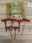 Vintage Craftsman Metric Handle Hex Allen Head Wrench Set Cushion Grip - Read. Fixed Price $34.99.