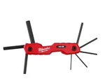 Milwaukee - Metric Folding Hex Key Set Piece 4932480978. Fixed Price $30.98.