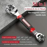 Flexible Professional Ergonomic 52-IN-1 Multi-functional Universal Socket Wrench. Fixed Price $45.66.