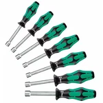 Wera 05345230001 Nut Driver Set, Sae, Hollow Round, 7 Pcs.. Fixed Price $50.99.