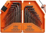 Metric Sae 32-PIECE Hex Key Set With Another Torque Handle Allen Wrench. Fixed Price $14.84.