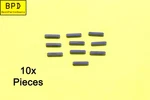 Din Round End 2X2X10 M2 Steel Parallel Feather Key Jw Winco 6885-2-2-10-A. Fixed Price $9.99.