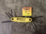 Bondhus Gorilla Grip 12589 HF9 9PC Fold Up Hex Wrench Set 5/64"-1/4" (SH-27). Fixed Price $11.99.