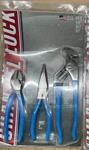 Channellock GS-4 3PC Pliers Set W/ Tongue And Groove, Diagonal & Long Nose. Fixed Price $69.00.