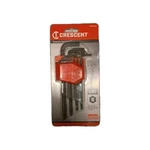 Crescent CHKLASAE13 Hex L-key Set 13PC .05-3/8 Long Arm. Fixed Price $10.00.