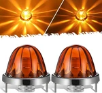Partsam 2PCS Amber Glass Lens Watermelon Lights Led Side Marker. Fixed Price $104.99.
