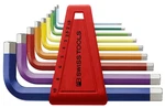 Japan New Pb Swiss Tools Rainbow Wrench Set With Holder 210H-10RB. Fixed Price $69.33.