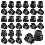 M14X2.0 Lug Nuts Ford F-250 F-350 1999-2002, Black Flat Washer Style, 32PCS. Fixed Price $55.00.