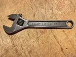 Vintage Utica Tools 6" Adjustable Wrench 91-6 Usa. Fixed Price $9.99.