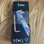 Wera 3950/9 Hex-plus Multicolor Hf Stainless L-key Set Metric 05022699001. Fixed Price $63.00.