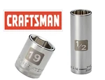 Craftsman Easy Read Socket 1/2 Or 3/8" Drive Shallow Deep Metric Mm/sae Inch. Fixed Price $19.95.