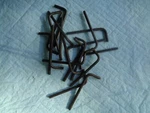 18 Pcs. Nos Unbrako 9/64" Hex Key Allen Wrench Short Arm Made In Usa. Fixed Price $16.99.