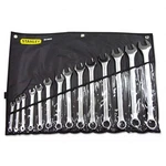 Master Mechanic 14 Piece Nickel Chrome Plated Finish Sae Combination Wrench Set. Fixed Price $48.99.