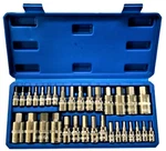 32PC Ate Professional Hex Allen Bit Socket Set 1/4 3/8 1/2" Dr. Sae Metric 88226. Fixed Price $55.99.
