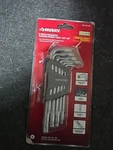 Husky 9-PIECE Magnetic Tamperproof Torx Key Set With Holder 1001-967-826. Fixed Price $14.99.