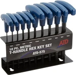 Atd Tools -575- 10-PIECE Metric T-handle Hex Key Set. Fixed Price $32.49.