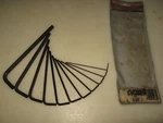 New 11-PC Long Arm Hex, Allen Key Set, Up To 1/4", Sae, Usa, Cal-van # 335. Fixed Price $9.45.