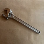 Vintage Utica Tools No. 91-15 15" Forged Alloy Steel Adjustable Wrench Usa. Fixed Price $19.99.