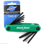 Park Tool TWS-2 Bicycle Torx Wrench Set Star Shaped Folding Green. Fixed Price $29.95.