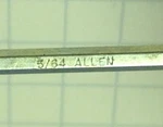 Ten 5/64" Genuine Allen Wrench, Hex Keys Alloy Steel -short Arm Inch/sae Usa. Fixed Price $13.95.